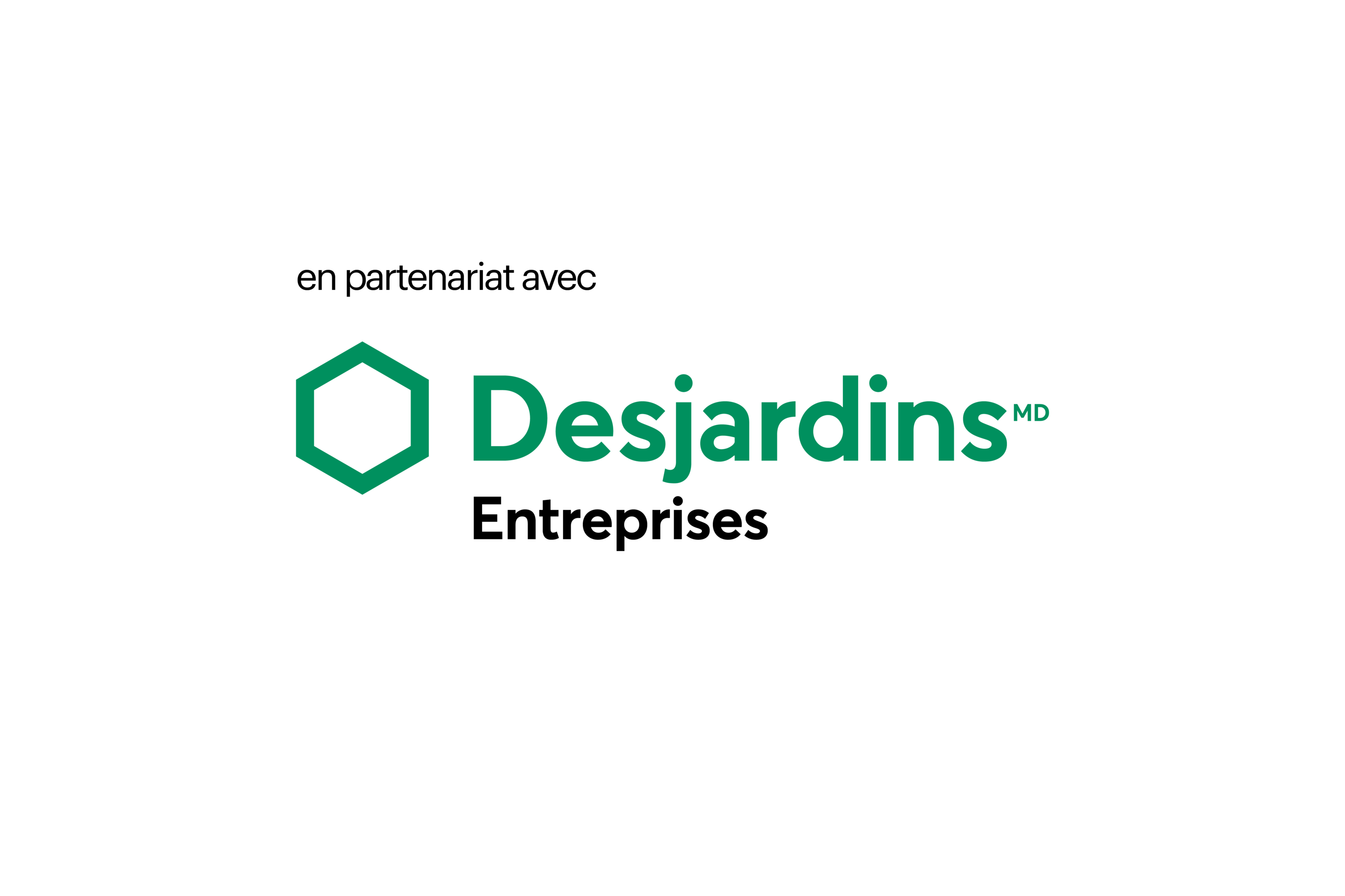 Logo en partenariat avec Desjardins