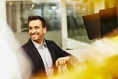 man at the office