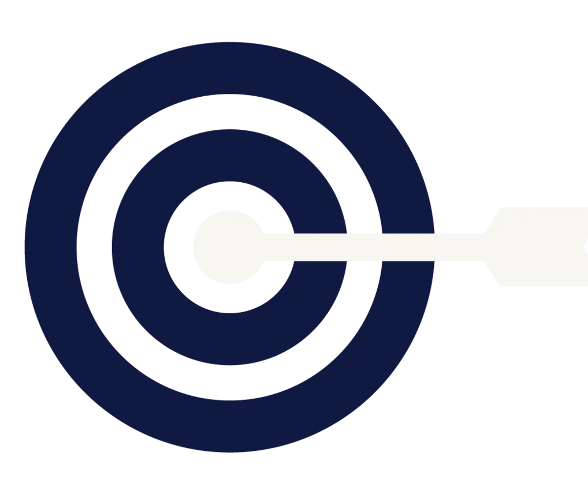 Arrow on a board